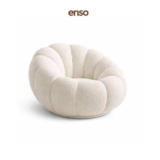 MORU Bouclé Lounge Chair