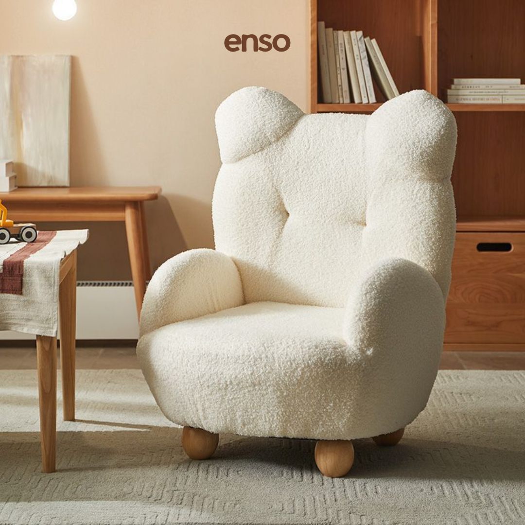 KUMA Bouclé Kids Chair