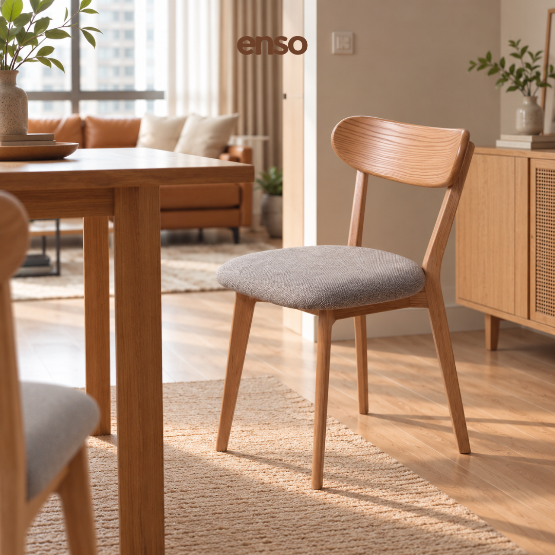 CHIYO Solid Wood Dining Chair