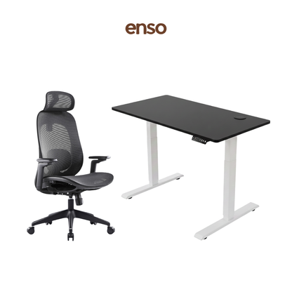 GALORA Ergonomic Office Chair + ENSO Classic Standing Desk Bundle