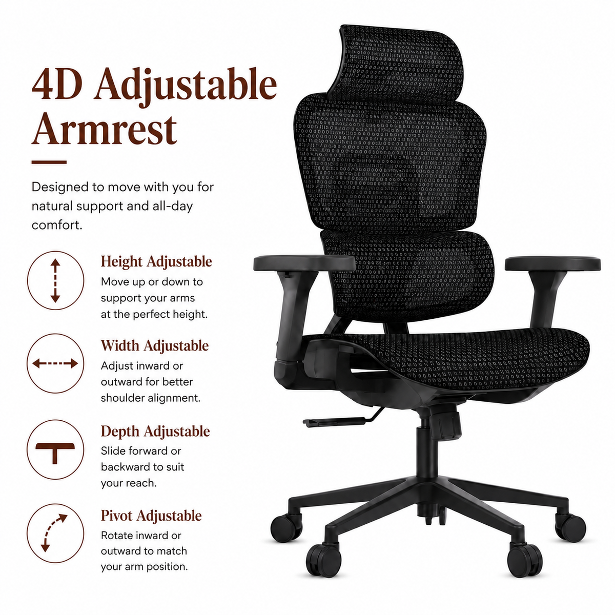 ENSO FLEX Ergonomic Office Chair