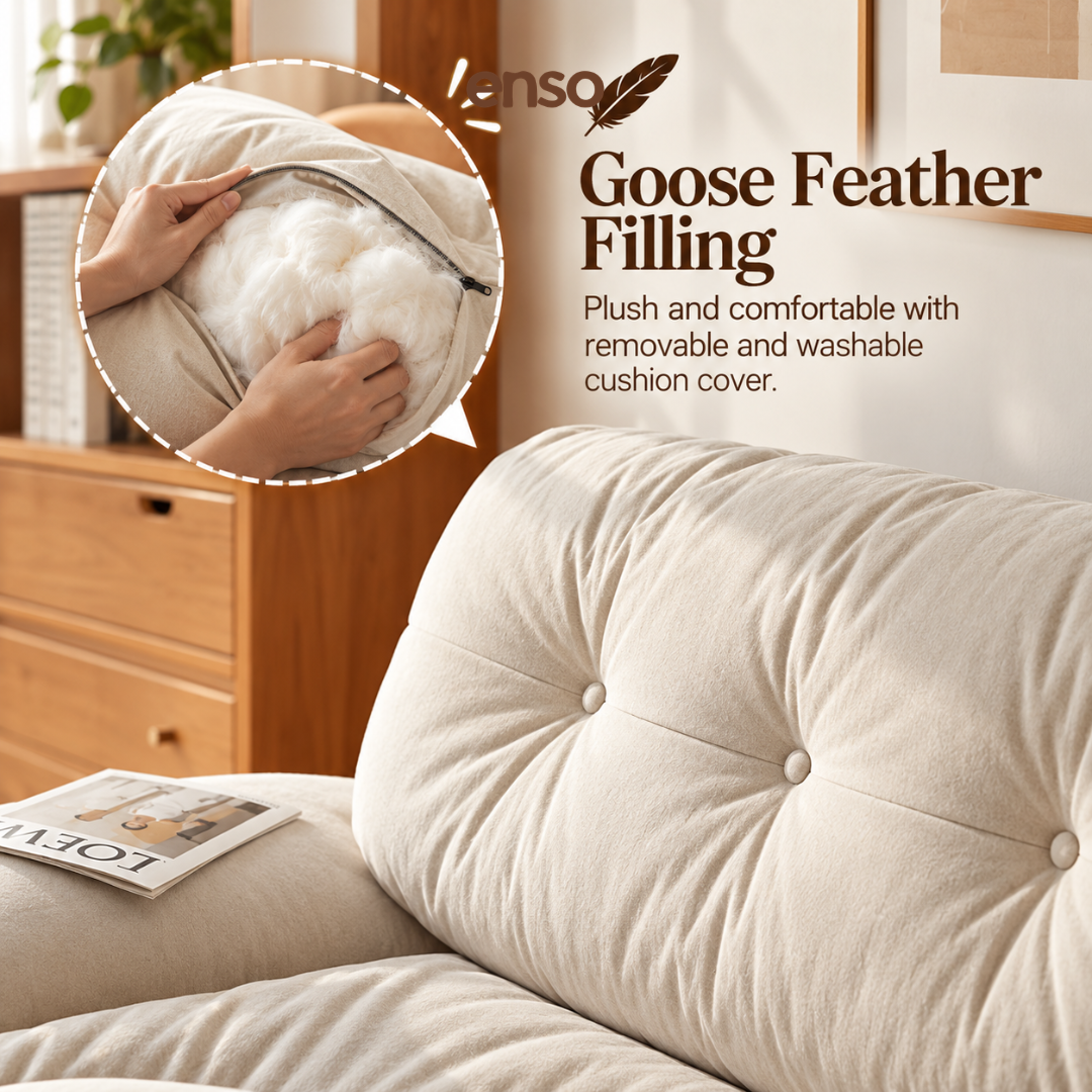 KUMO Solid Wood Sofa