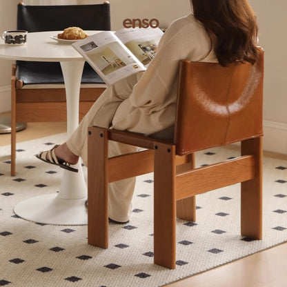 CLAUDE Leather Sling Chair