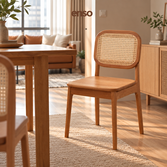 RUMI Solid Wood Dining Chair
