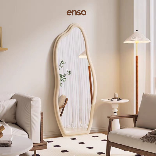 FLOAT Curvy Floor Stand Mirror