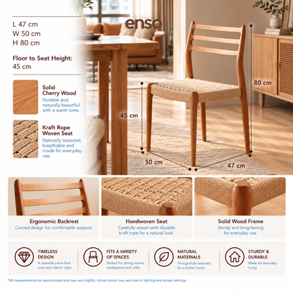KONA Solid Wood Dining Chair