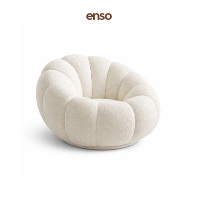 MORU Bouclé Lounge Chair